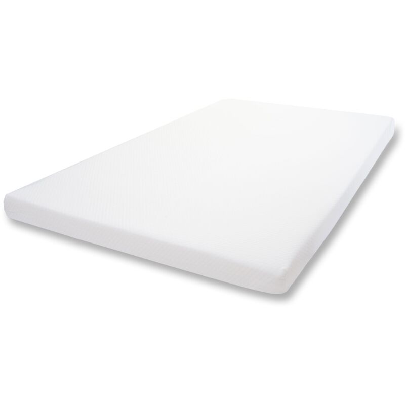 10cm Memoryfoam-Matratzentopper HHG 511, Topper Matratzenauflage Matratzenschoner 140x200cm Viscoschaum