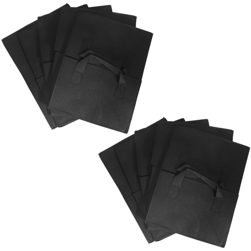 10Er Pack Stoff Garten Beet, Quadratischer Garten Blumen Pflanz Beutel GemüSe Pflanz Beutel Pflanz Gefäß