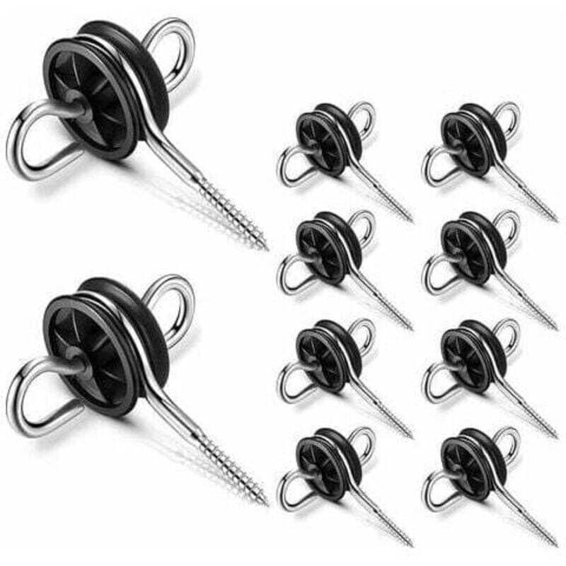 10er-Pack Weidezaun-Isolatoren für A-8 Weidezaun