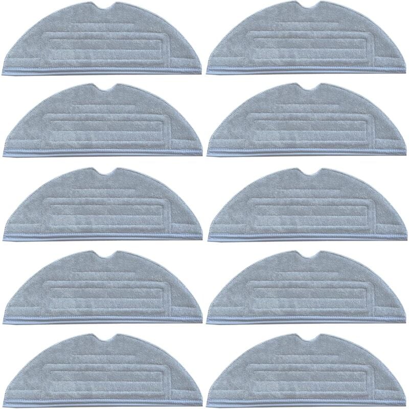 10er-Pack Wischtücher für Roborock S7 S7+ S7 MaxV S7 MaxV Ultra S8 S8 Plus S8 Pro Ultra, waschbare Ersatz-Wischtücher für Roborock