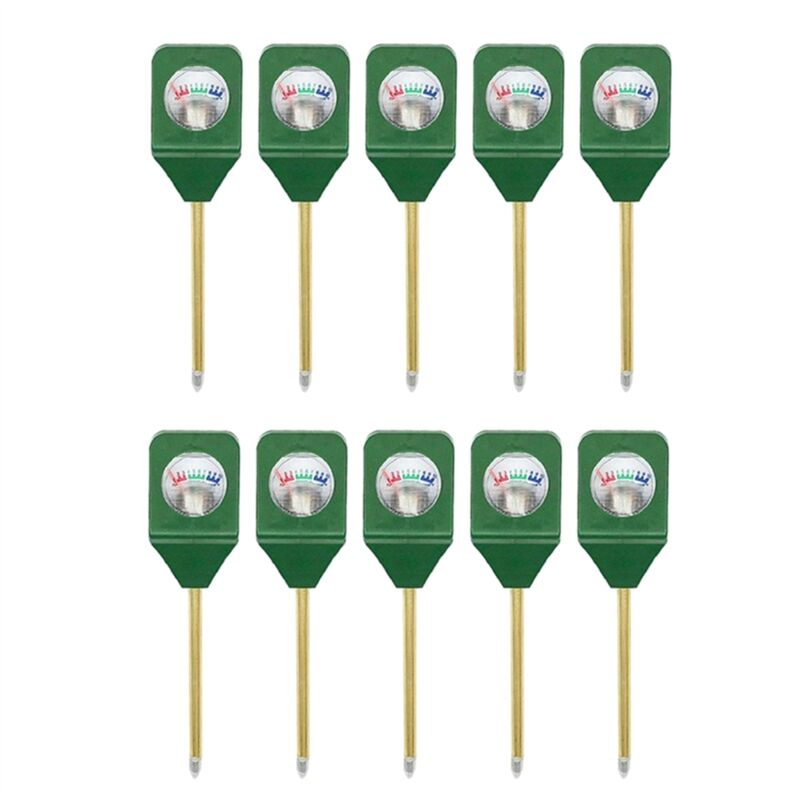 10PCS Tragbare Boden Feuchtigkeit Sensor Monitor Mini Topf Analyzer Anlage Temperatur Tester