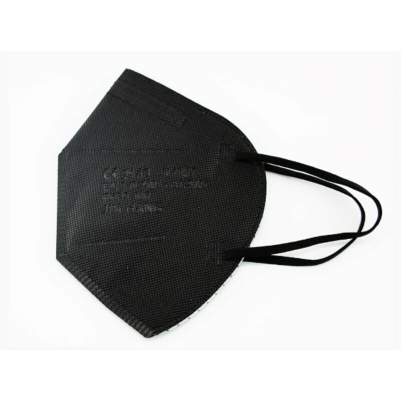 20x FFP2 Atemschutzmaske 5 Lagig Mundschutz Maske Mund Nasen Schutz ce 2163 Schwarz