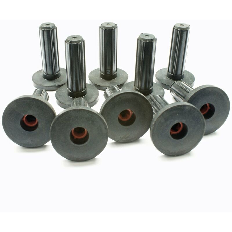 10x Schallschutzdübel 18mm Gummidübel Schallschutz-Dübel Bund