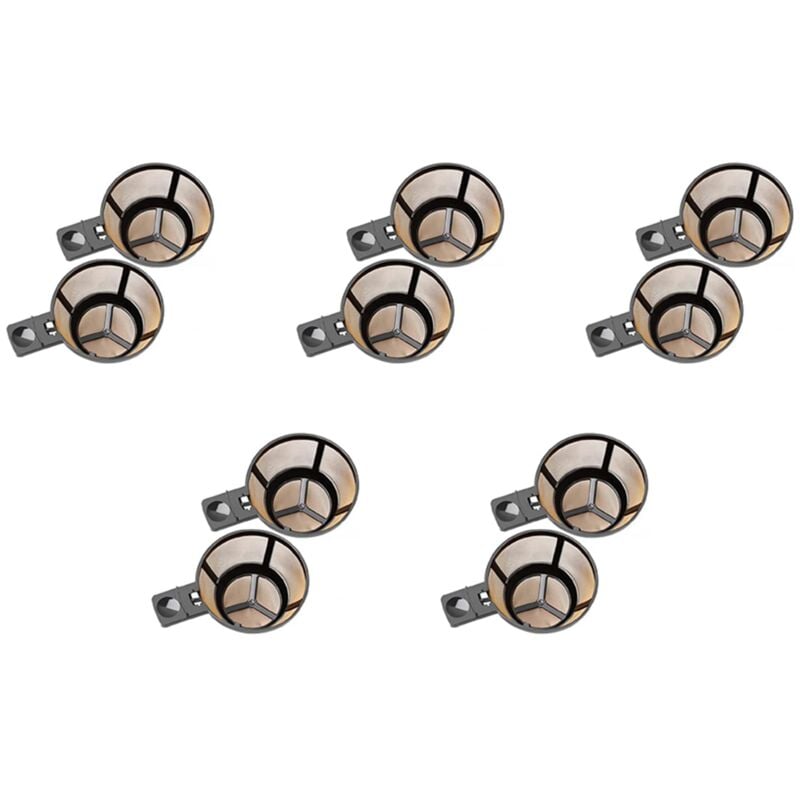 Tlily - 10X Wiederverwendbarer Kaffee Korb Filter für 2-Weg Brewer Kaffee Maschinen Modelle 49980A, 49980Z, 47650, 49933