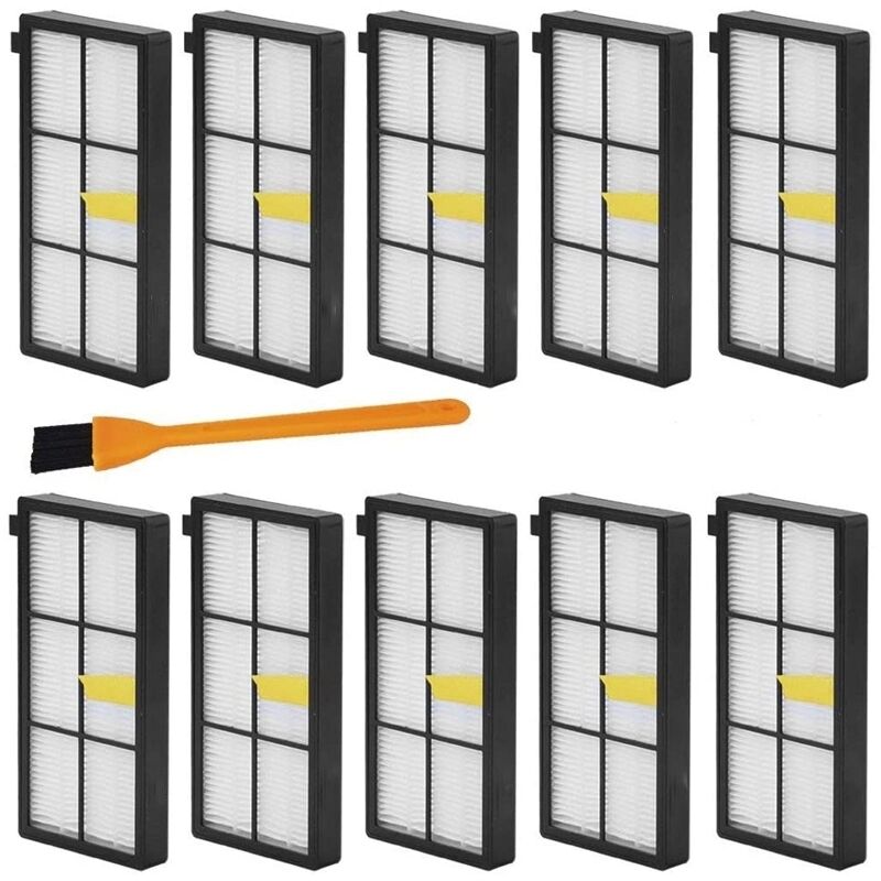 11 Stück Hepa-Filter für 960 800 870 871 880 980 981 Ersatzfilter Staubsauger, Kit