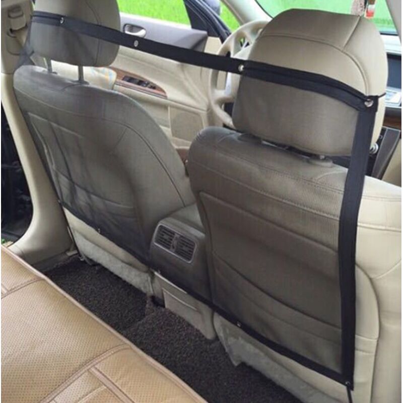 Jalleria - 110 x 60 cm Hunde-Autonetz mit verstellbarem Seil und Haken für suv, Pickup Truck und Kleinwagen