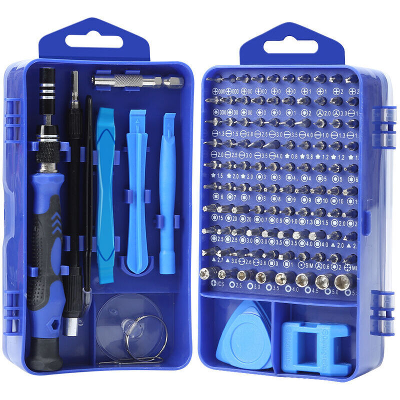 117-in-1-Mini-Feinmechanik-Werkzeugsatz Feinmechaniker-Schraubendreher-Satz Torx-Bit Präzisions-Schraubendreher-Satz für iPhone Tablet