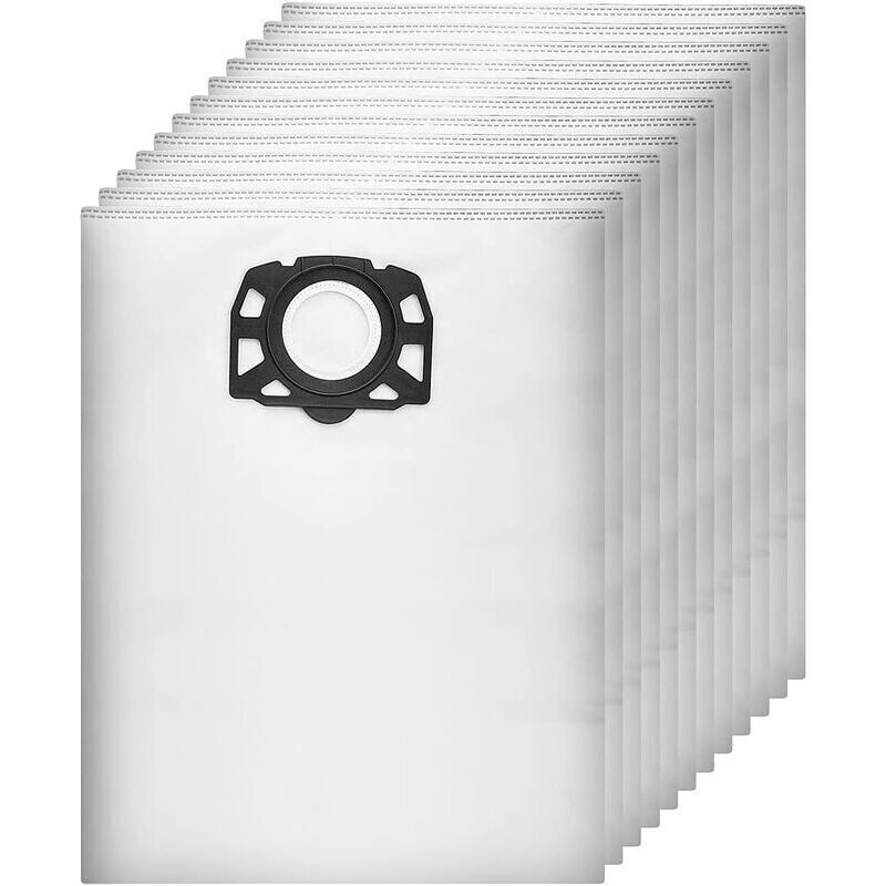 12 Pack Filter Taschen Staubsauger Taschen für Karcher WD4 WD5 WD6 MV4 MV5 MV6, Ersatz Teile Zubehör Kit
