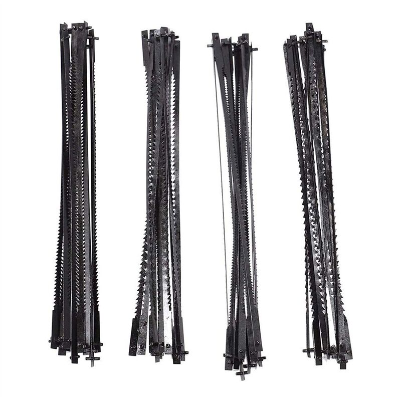 12 StüCk 5--DekupiersäGebläTter mit Stiften tpi 10/15/18/24 WerkzeugzubehöR für die Holzbearbeitung Heimwerker