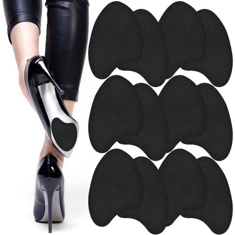 12 Stück Anti-Rutsch-Sohlen für High Heels, Anti-Rutsch-Sohlen-Aufkleber, langlebiger Schuhsohlenschutz, Anti-Rutsch-Aufkleber für Schuhe (rund)