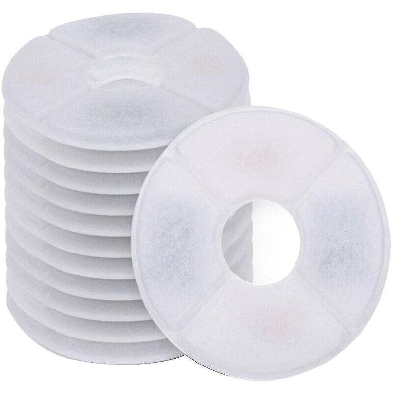 12 Stück Ersatzfilter für Katzenbrunnen -