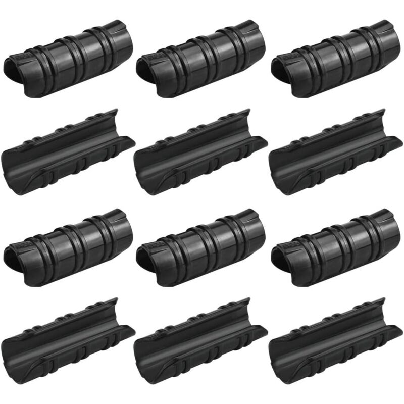 12 Stück Gewächshaus-Clips, 25 mm, Garten-Gewächshaus-Clips, hohe Temperaturbeständigkeit, Gewächshaus-Abdeckungsbefestigung, langlebig, einfach zu