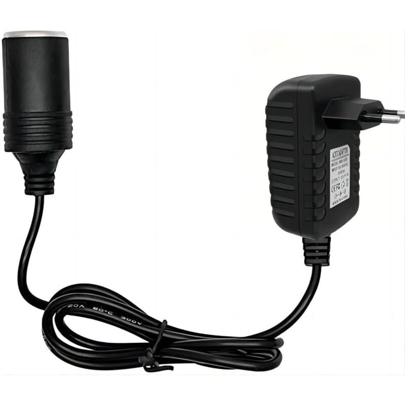 12 V 2 A Auto-Zigarettenanzünder-Adapter, AC/DC-Adapter-Konverter für Navigationssystem, Stromwandler