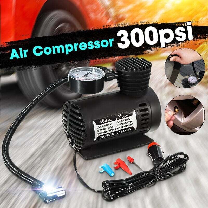 XVX - 12 v 300 psi Universal Auto Mini Tragbare Reifen Luftpumpe Pumpe Auto Kompressor Pumpe für Auto Motorrad