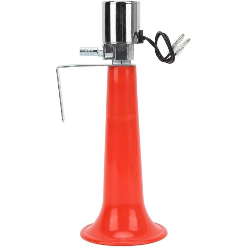 12 V/24 V LKW-Hupe, 12 V türkische Hupe, 24 V Drucklufthupe für LKW, 180 dB rote Drucklufthupe, universelle Druckhupe für Wohnwagen