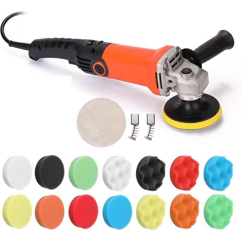 1200W 220V Einstellbare Geschwindigkeit Elektroauto Polierer Wachsmaschine Automöbel Polierwerkzeug