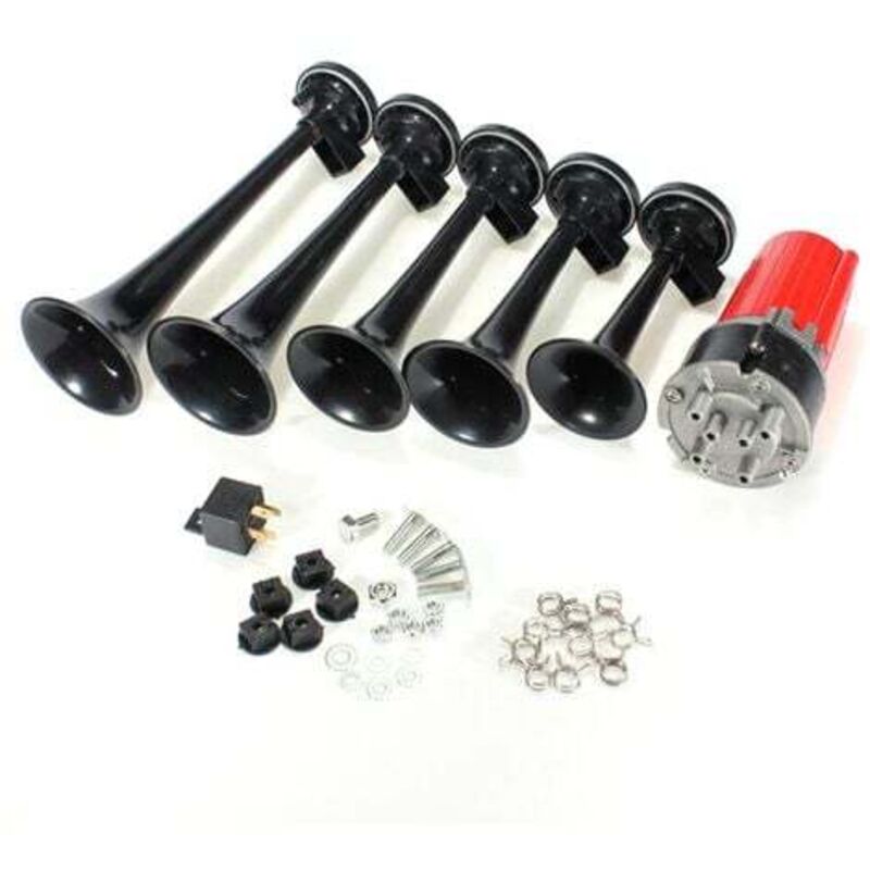 12V 120dB Lufthorn Lufthorn Trompete Lufthorn Luftkompressor Auto