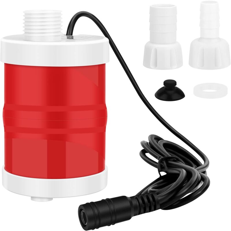 12V 20W Tauchpumpe Aquarium Wasserpumpe 700L/H High Flow Pumpen Tragbare Boden Saugpumpe Aquarium Filter Umwälzpumpe