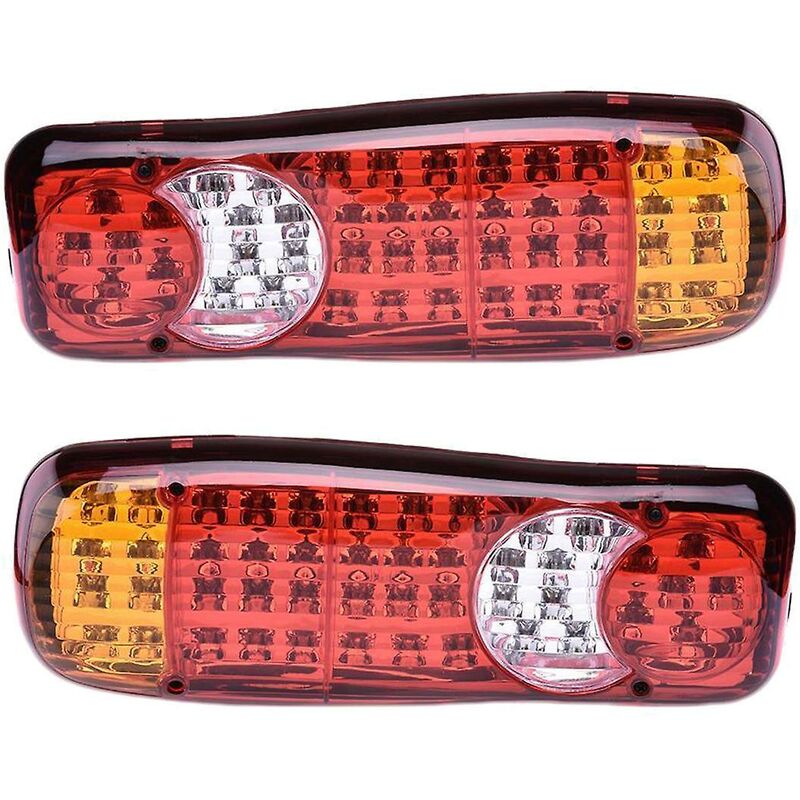 12v 46led Auto Lkw Led Hinten Rücklicht Warnleuchten Hinten Lampe Für Anhänger Wohnwagen Ute Camper a