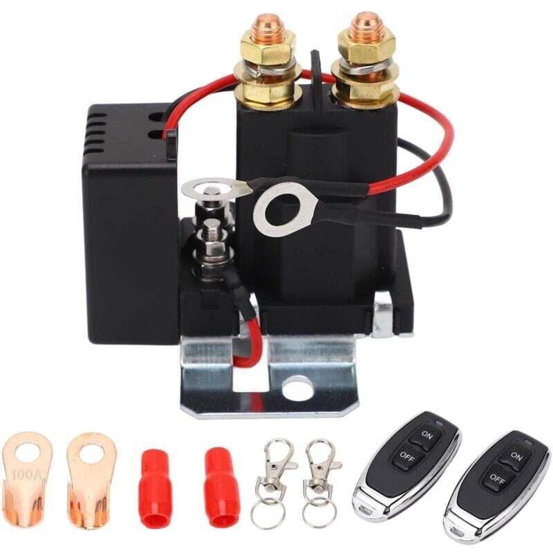 KZQ - 12V 500A Fernsteuerungsschalterrelais, auslaufsicher, Autobatterie-Fernbedienungs-Hauptschalterrelais