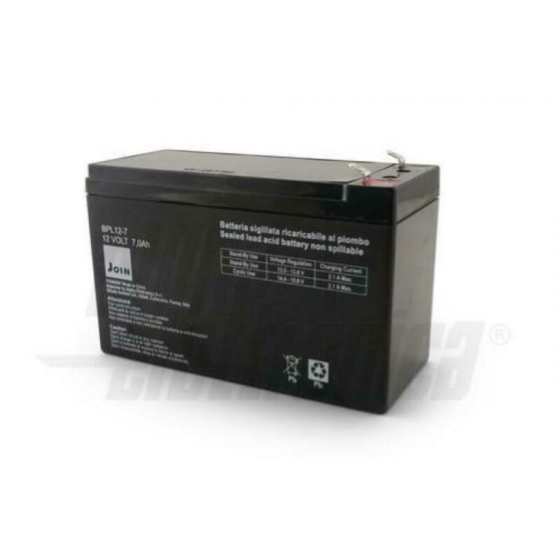 Alpha Elettronica - 12v 7.0ah wiederaufladbare blei-sÄure-batterie bpl12-7