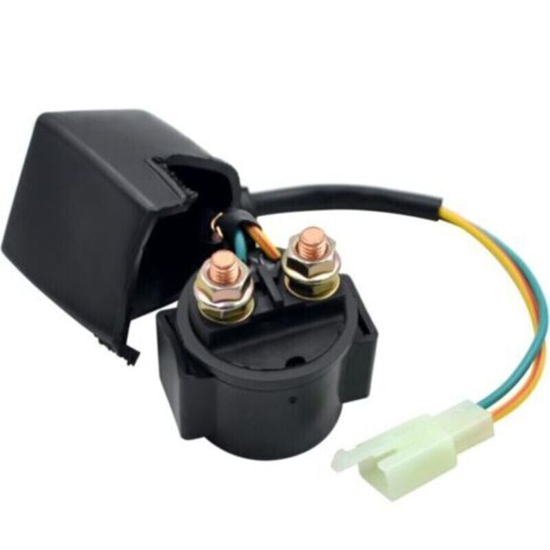 12V-Relais-Motorrad-Anlasserrelais für Quad GY6 50cc 70cc 90cc 110cc 125cc 150cc 200cc 250cc ATV Dirt Bike Scooter Go Kart 4-Takt