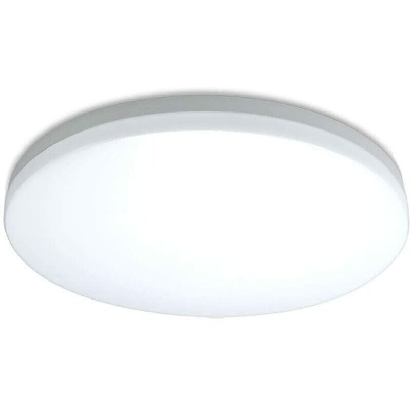 Deckenleuchte, Ohjijinn 12W LED Deckenleuchte, 23x5cm Deckenleuchte, Wasserdicht IP44, Neutralweiß 4000K, Runde LED Leuchte für Badezimmer,
