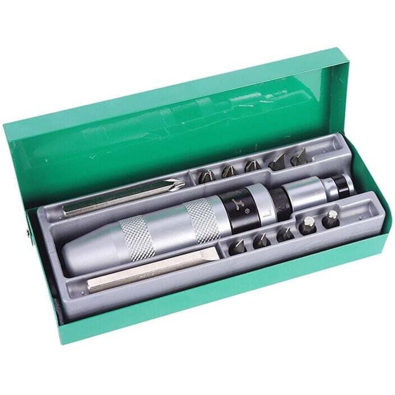 13-teiliges Schlagschraubendreher-Set, Schlagschrauber, Entferner für abgebrochene Schrauben, Entferner für rostige, hartnäckige Schrauben, für