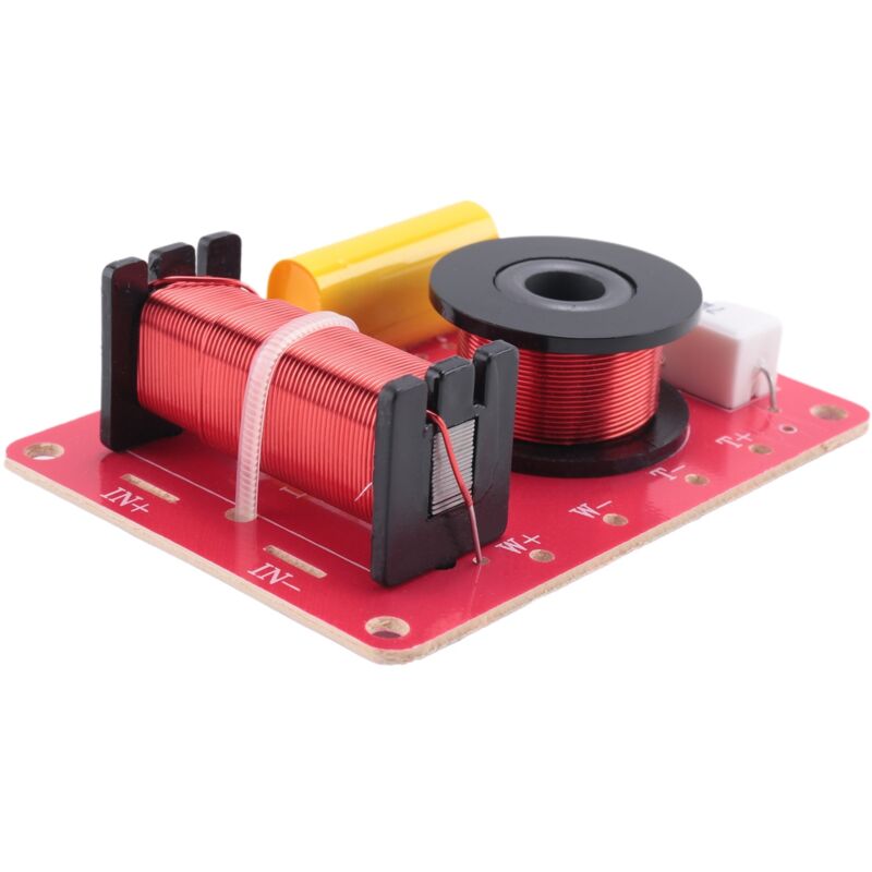 130W Lautsprecher Frequenz Weiche 2 Wege Hoch Niedrig 8 Ohm Frequenz Teiler für 6 Lautsprecher