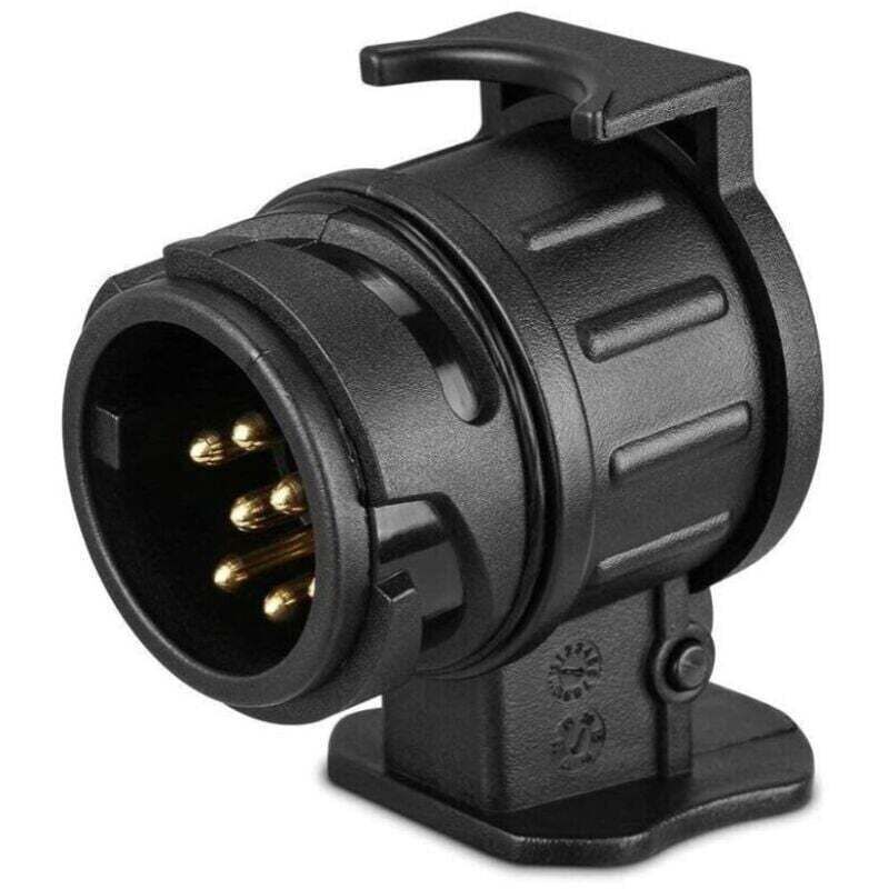 13/7 Anhängerstecker Adapter 13 Polig auf 7 Polig Anhängerkupplung Anhängeradapter für PKW Anhänger auf 13 Polig7710cm