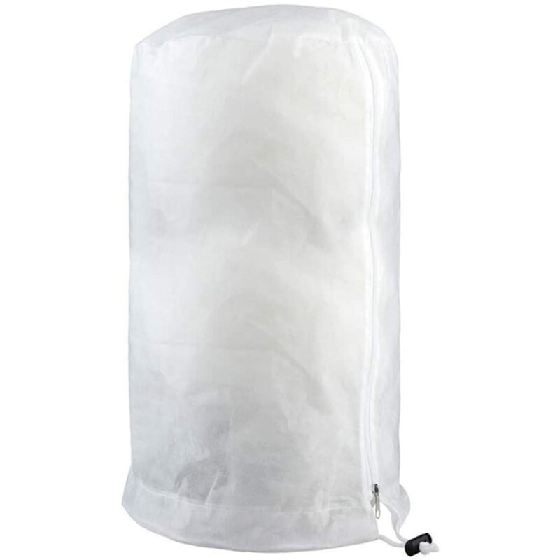 140×200cm Winter Pflanzenschutz Pflanzenhülle Winter Frostschutz, Wiederverwendbare Winter Pflanzenschutzhülle mit Kordelzug für Pflanzen