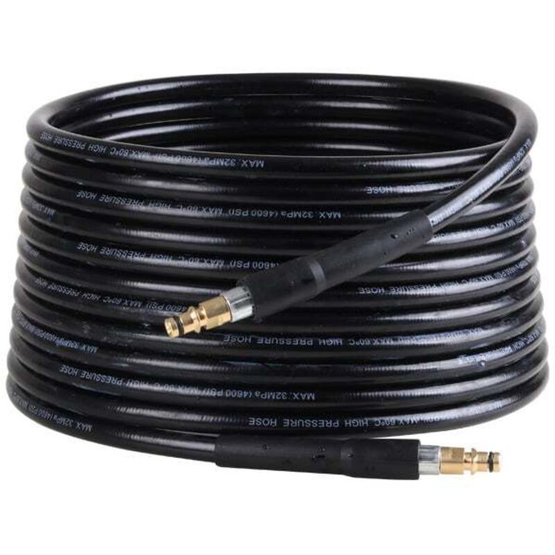 15 m Schlauch für Kärcher Hochdruckreiniger, flexibler Schlauch für Kärcher Hochdruckreiniger, Hochdruckschlauch für Kärcher K2, K3, K4, K5, K6 und