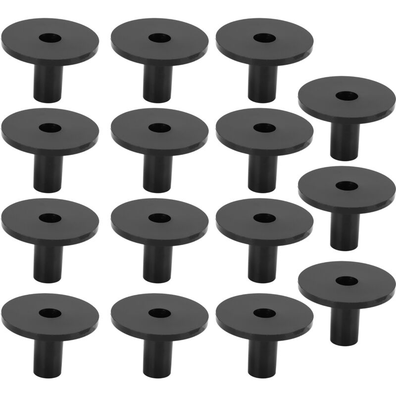15 Stück Kunststoff-Beckenhüllen, Ersatzteile für Schlagzeug und Percussion