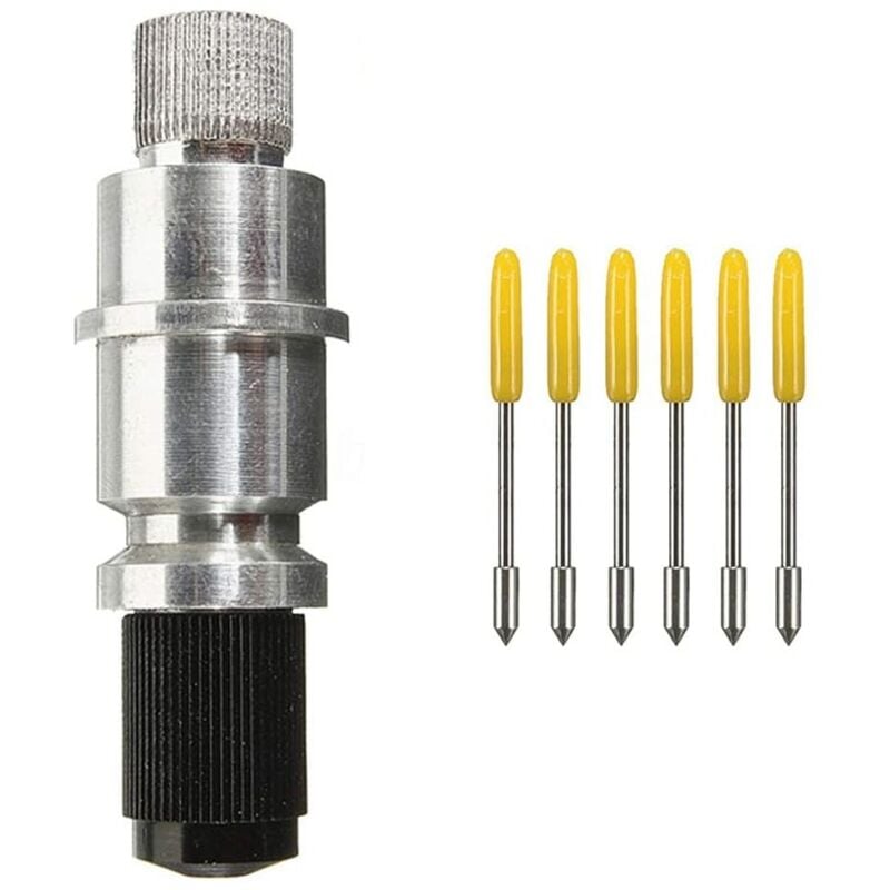 15 stücke 30 Grad Graphtec CB09U CB09 Klingen Vinyl Plotter Cutter + 1 stücke Klingenhalter Gehäuse