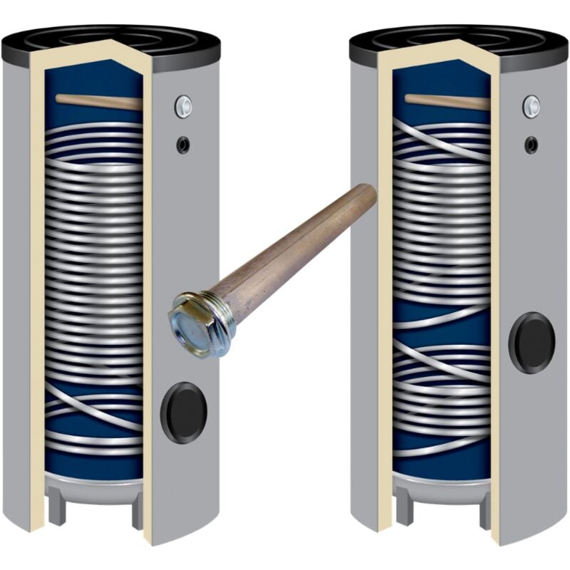 Twl-technologie Gmbh - Wärmepumpenspeicher Solarspeicher Warmwasserspeicher Brauchwasserspeicher Puffer 150 1