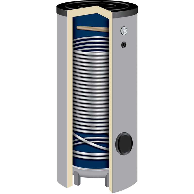 Twl-technologie Gmbh - 150 Liter Hochleistungsstandspeicher SWP-150 Wärmepumpenspeicher Isoliert 50 mm