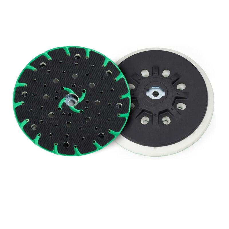 150-mm-Schleifteller mit Staubabsaugung – M8-Anschlussgewinde – Ersatz für den Festool-Schleifteller, kompatibel mit Bosch, Makita usw.