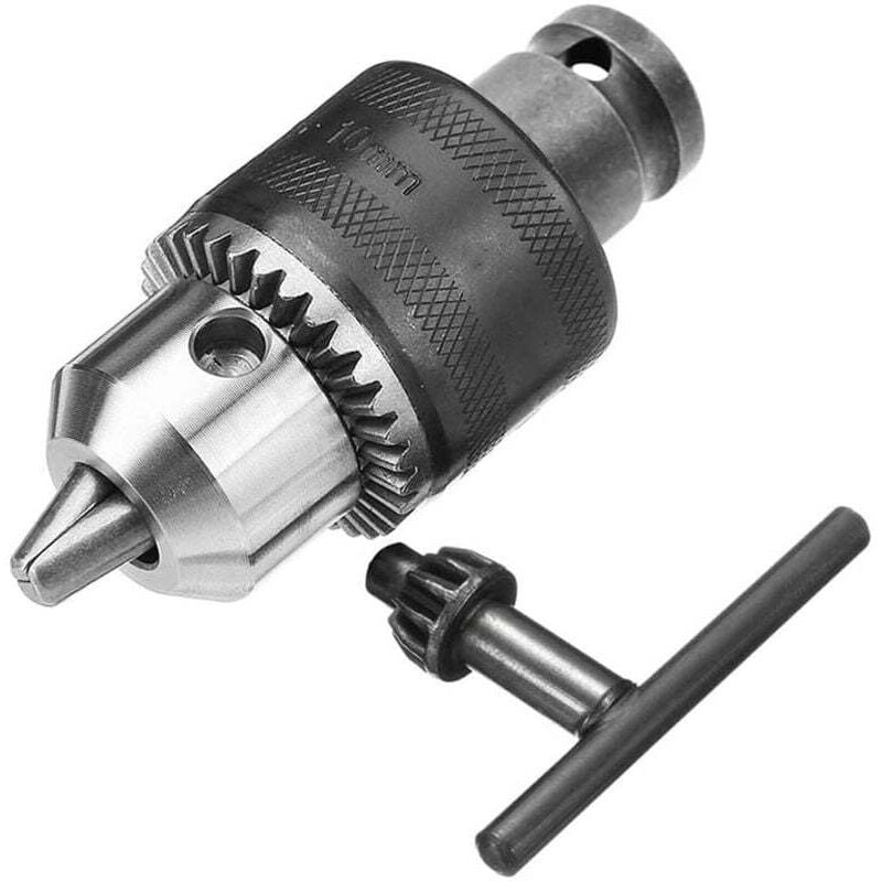 1,5–10 mm (1/16 Zoll – 3/8 Zoll) Bohrfutter-Adapter mit 1/2-Zoll-Vierkantaufnahme