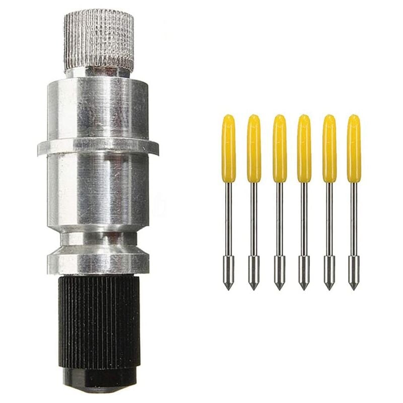 15PCS 30 Grad Graphtec CB09U CB09 Klingen Vinyl Plotter Cutter + 1PCS KlingenhaltergehäUse