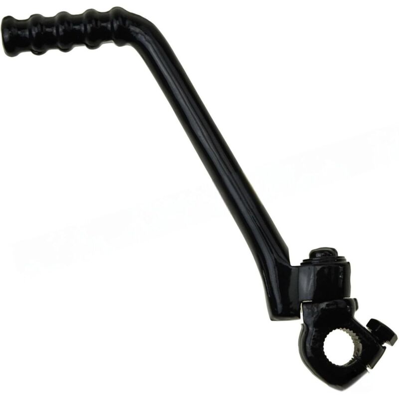 16 mm verstellbarer Kickstarter-Pedalhebel für 140 cc 150 cc 160 cc 200 cc 250 cc Pit Dirt Bike Motorräder – schwarzer Edelstahl (16 mm)