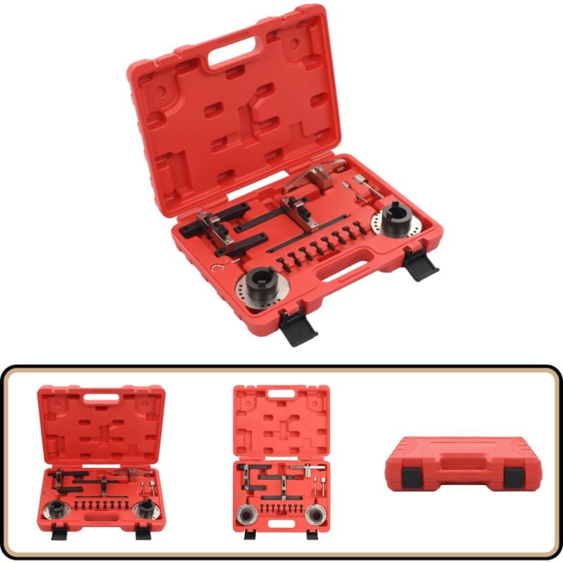 Vidaxl - 16-tlg. Motoreinstellwerkzeug-Set für Ford - Ford Werkstatt - Motorenservice - Nockenwelleneinstellung - Zahnriemenwechsel - vct Einstellung