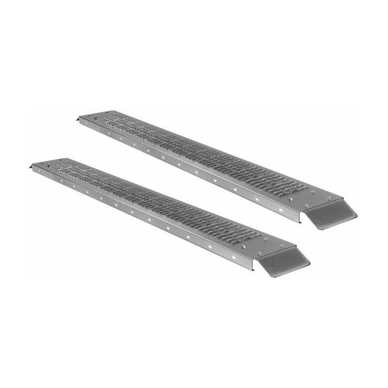 Varan Motors - SR611D 180CM AUFFAHRRAMPE STAHL RAMPE LADERAMPE FÜR MOTORRAD, QUAD, ATV MAX. 450KG