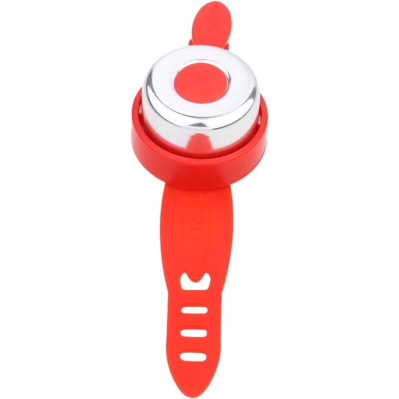 1Pc Mini Scooter Bike Baby Scooter Erwachsene Kinder Fahrrad Zubehör Aluminium Glocke Glocken Trompete Strap Fahrrad Glocke Rot Ring für