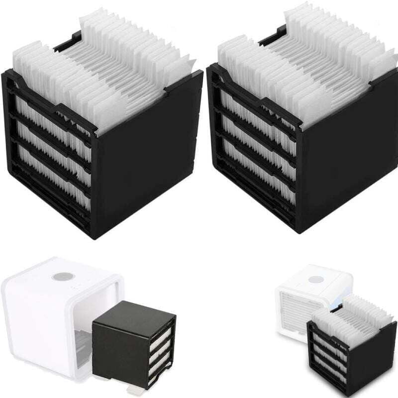 2 Ersatzfilter, Ersatzfilter kompatibel mit Arctic Air Personal Air Cooler, spezieller Ersatzfilter kompatibel mit Arctic Air USB Air Cooler