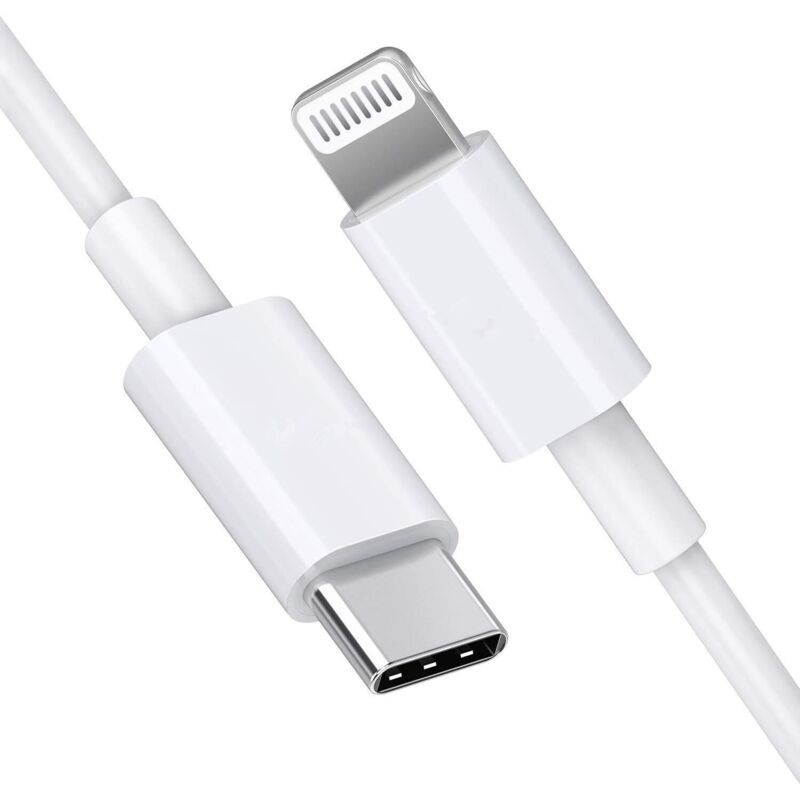 2 Meter langes USB-C-auf-Lightning-Kabel, Apple MFi-zertifiziertes Schnellladekabel für iPhone 12/12 Mini/12 Pro/12 Pro Max/11 Pro/11 Pro