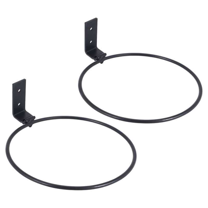 2 Pack Faltbarer Ball Halter Montiert ein der Wand, Sport PräSentation StäNder für Basketball, Volleyball, Rugby, FußBall, FußBall