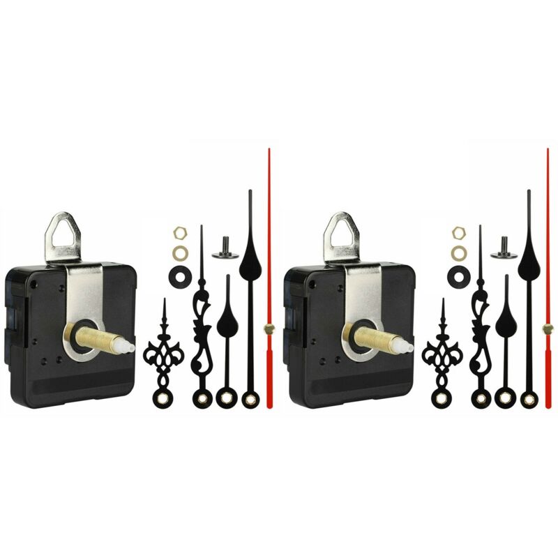 2 Satz 31MM Lange Welle DIY Quarz Uhr Uhrwerk Mechanismus Hände Wand Quarz Uhr Reparatur Werkzeug Teile Heiß
