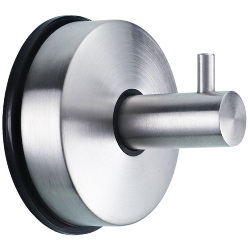 2 Saugnapfhaken Edelstahl 304 Extra Stark, Bad und Küchenhaken ohne Bohren, Bad Saugnapf, Ideal zur Aufbewahrung von Handtüchern und Accessoires