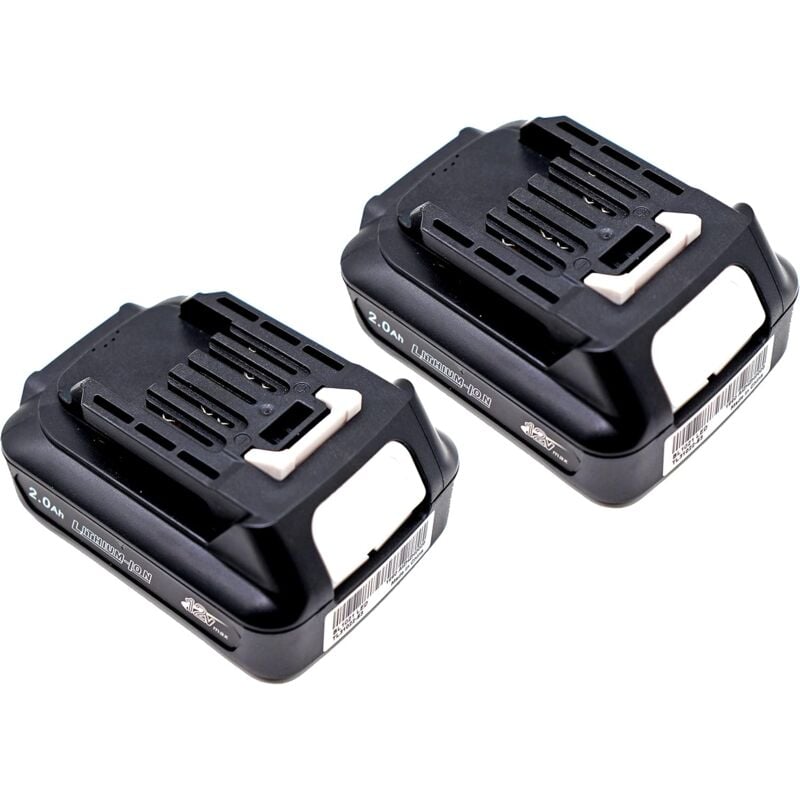Powerwings - 2 STüCK Ersatz Akku für Makita BL1021B BL1041B 10.8V / Max.12V 2,0Ah Akku BL1015 BL1016 BL1040 BL1020B BL1040B für Makita 197396-9
