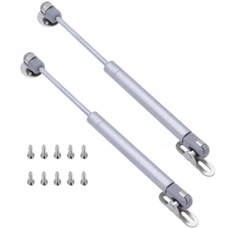 XVX - 2 pz 200N Gas Strut, Gas Lift Elescopic Soft Close Strut Lift Stay Gas Spring Cerniere per mobili per cucina Maniglia per porta di armadietto